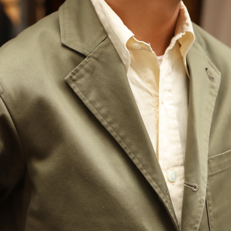 WORKERS/������� Lounge Jacket Oive Chino