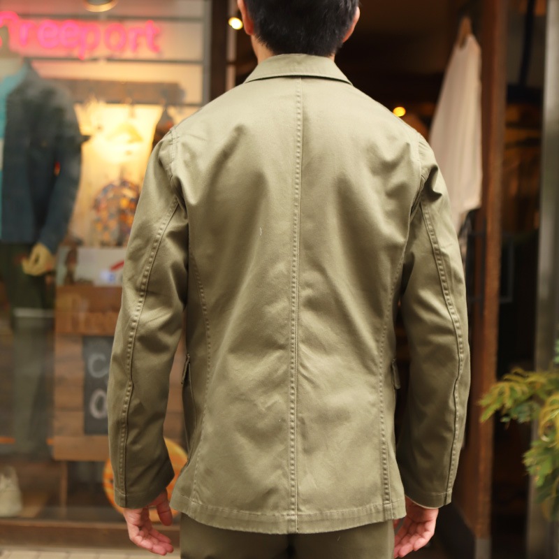 WORKERS/������� Lounge Jacket Oive Chino