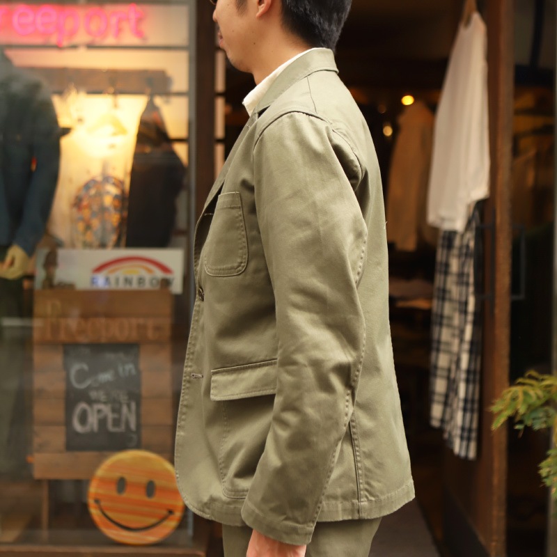 WORKERS/������� Lounge Jacket Oive Chino