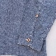 FOB FACTORY CHAMBRAY P/O SHIRT F3487