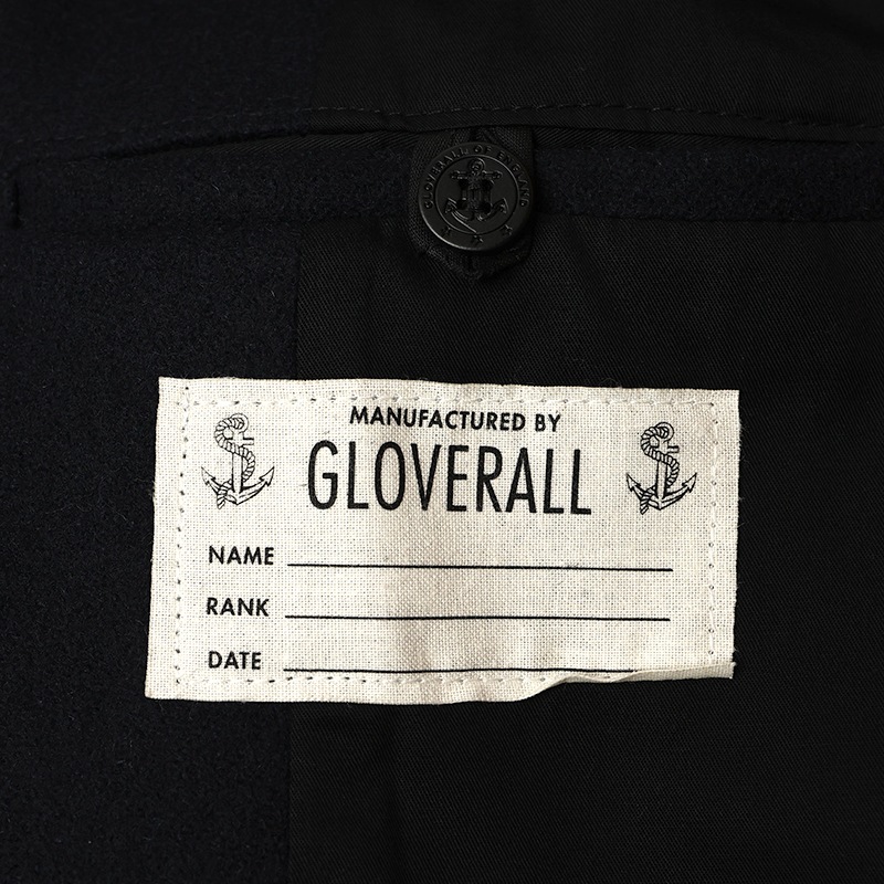 GLOVERALL /�������С������� CHURCHILL/���㡼���� PEACOAT NAVY