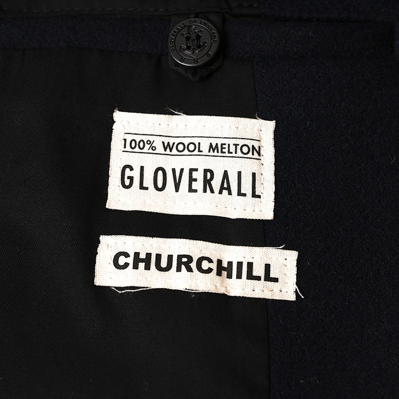 GLOVERALL /�������С������� CHURCHILL/���㡼���� PEACOAT NAVY