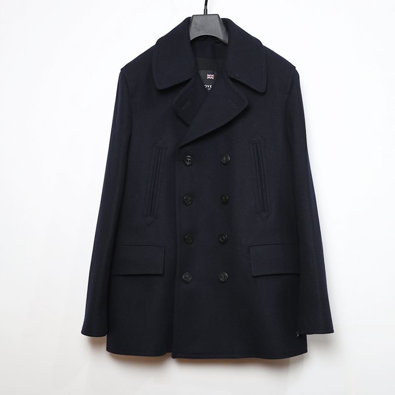 GLOVERALL /�������С������� CHURCHILL/���㡼���� PEACOAT NAVY