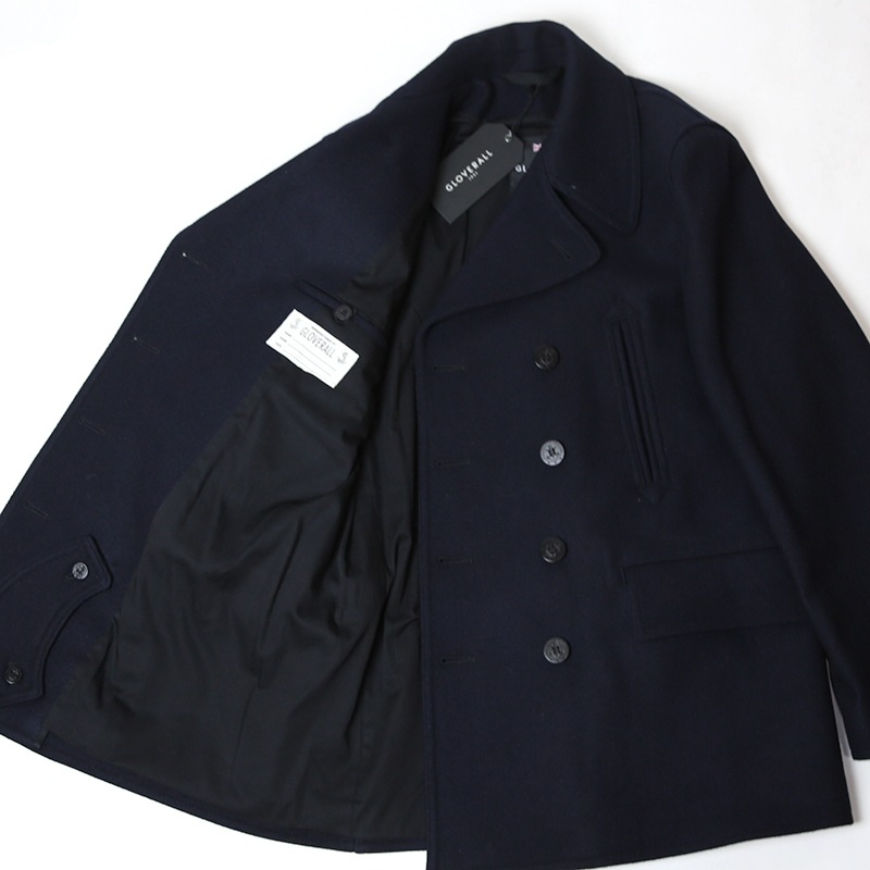 GLOVERALL /�������С������� CHURCHILL/���㡼���� PEACOAT NAVY