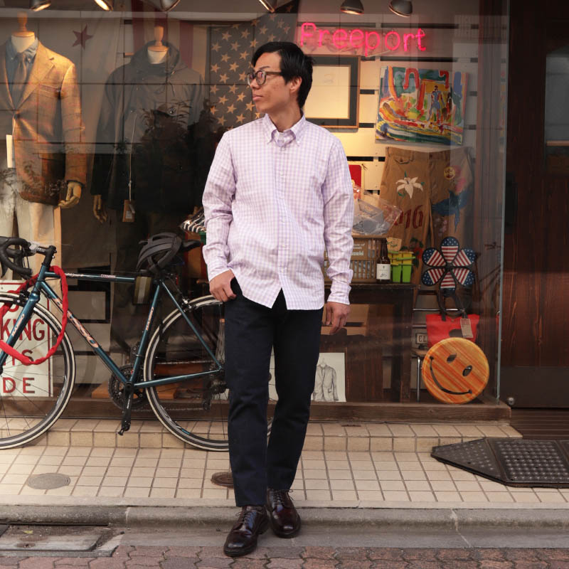 SOUTIENCOL/���ƥ����󥳥�  SanFrancisco BD SHIRT  ���󥬥�ch 232020