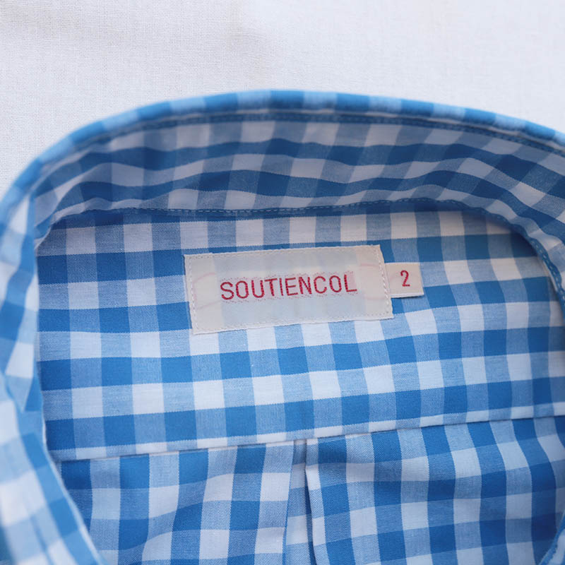 SOUTIENCOL/���ƥ����󥳥�  SanFrancisco BD SHIRT  ���󥬥�ch 232020
