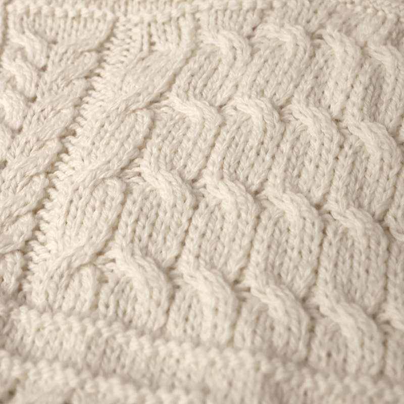 ARAN /�����WOOLLEN MILLS ONE BUTTON CARDIGAN��MADE IN IRELAND��