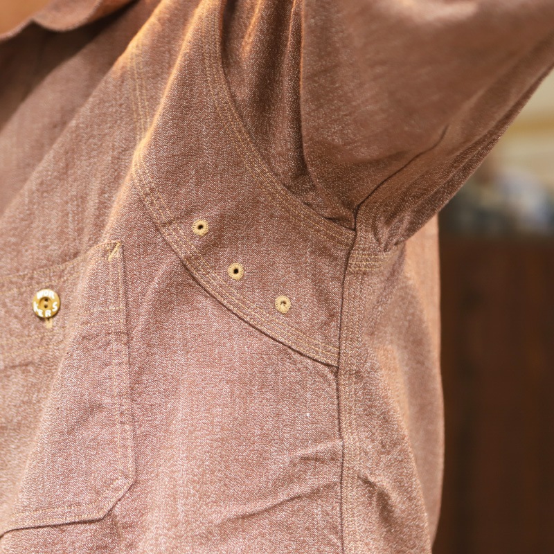 WORKERS Champion Shirt Brown Covert