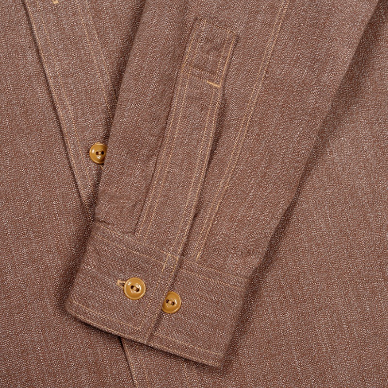 WORKERS Champion Shirt Brown Covert