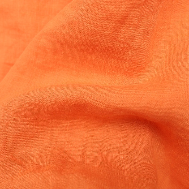 SOUTIENCOL ReMake Polo H Orange CANCLINI LINEN /ƥ󥳥  ᥤݥ  Ⱦµ