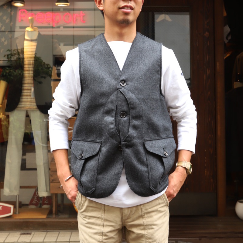 WORKERS/ Cruiser Vest Dominx Double Cloth