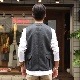 WORKERS/ Cruiser Vest Dominx Double Cloth