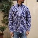 WORKERS/������� Modified BD Shirt Thomas Mason Blue Gingham