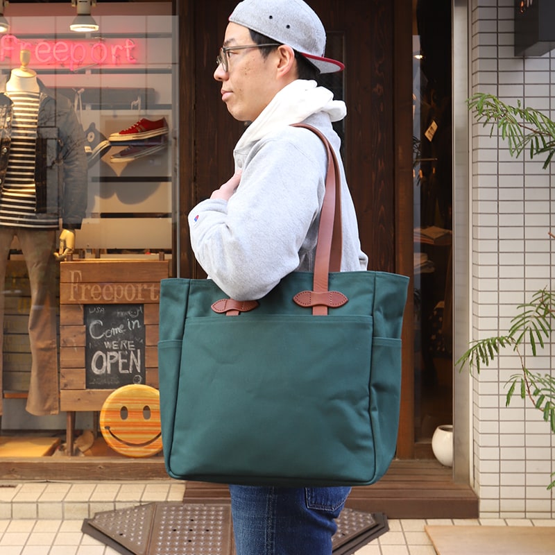 FILSON/�ե��륽�� TOTEBAG WITHOUT ZIPPERGREEN (�����ץ�ȡ���)