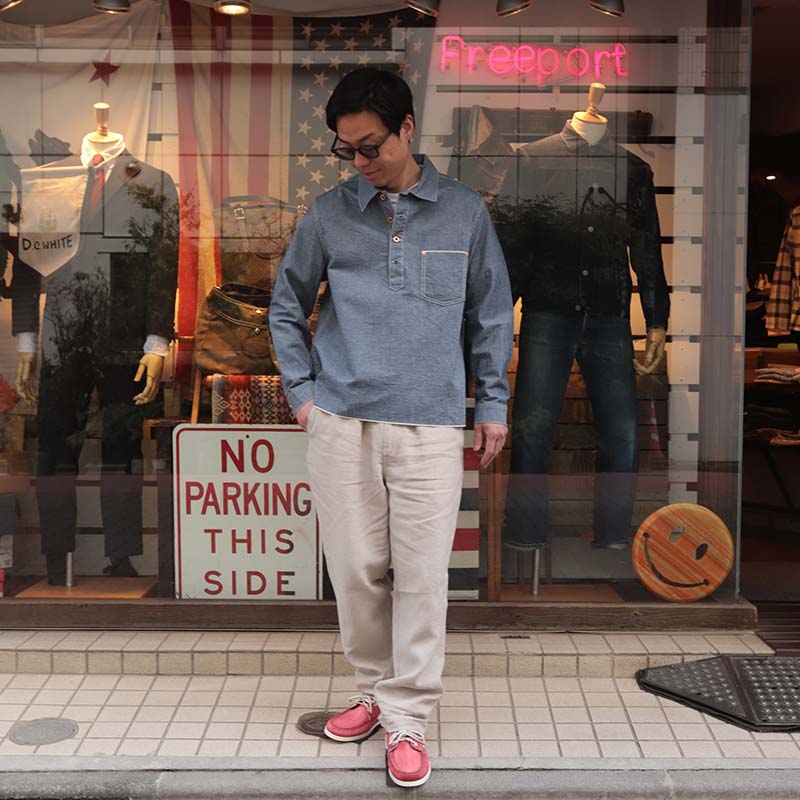 WORKERS/������� Linen Summer Trousers