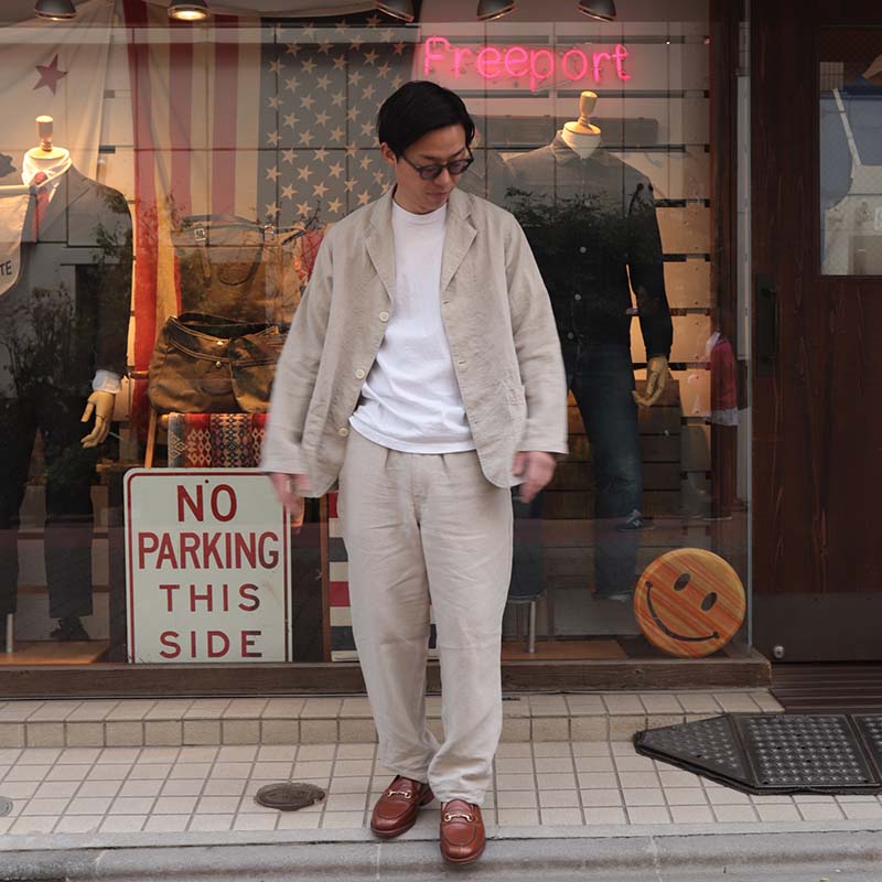 WORKERS/������� Linen Summer Trousers