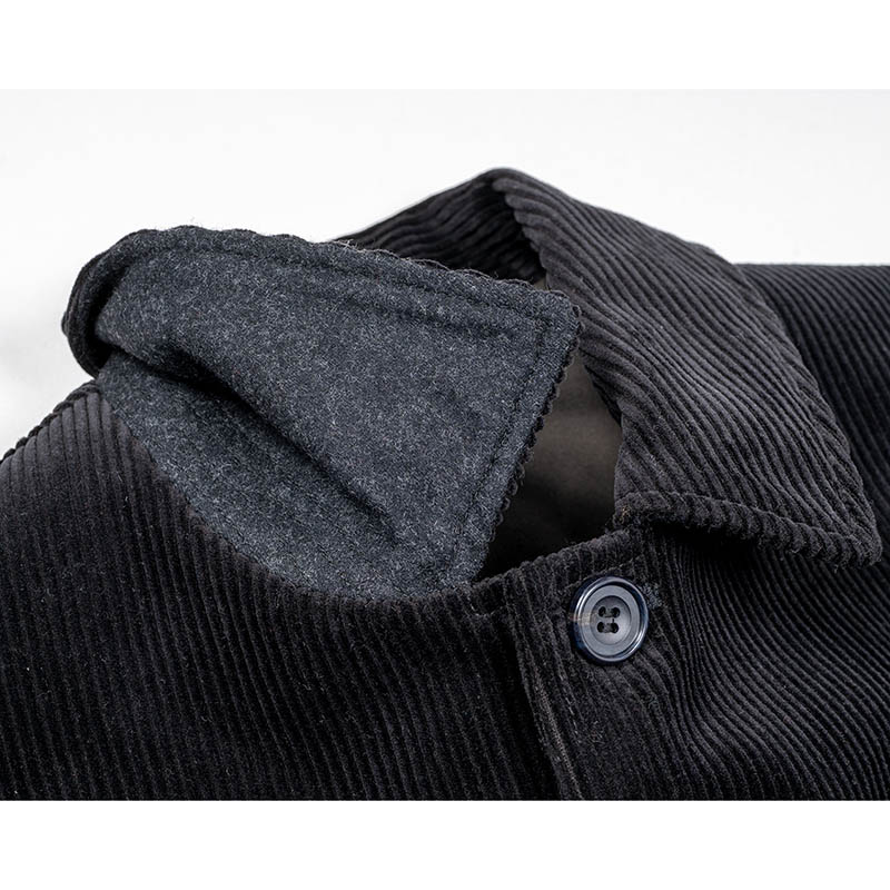 WORKERS/�������  WORKERS Jacket, Heavy Corduroy, Black