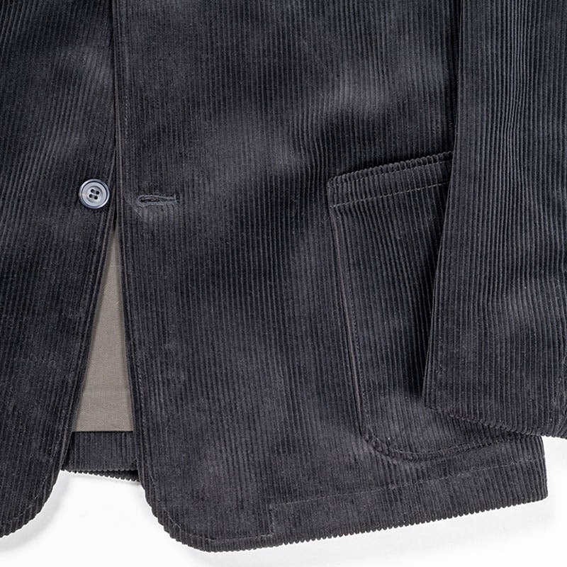 WORKERS/�������  WORKERS Jacket, Heavy Corduroy, Black