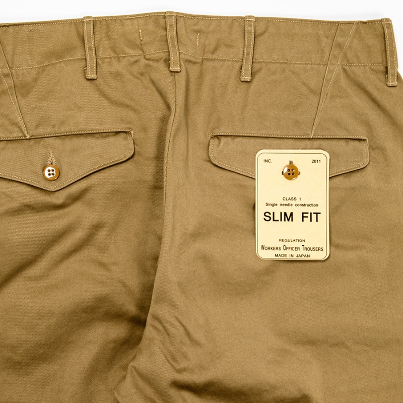 WORKERS/������� officer Trousers Slim,Type1