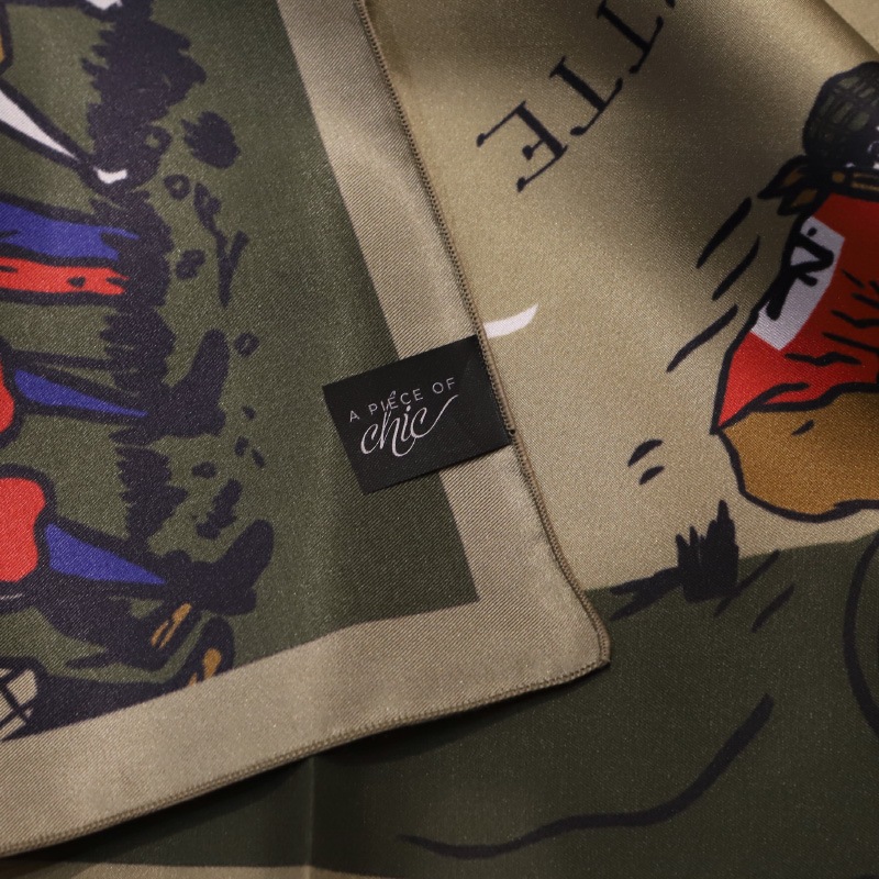 A PIECE OF CHIC/�ԡ������֥��å� GrandPrix Mot 1TS SILK SCARF