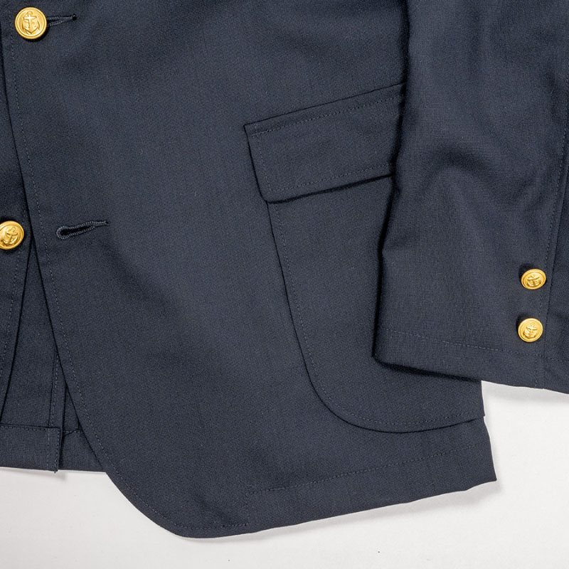 WORKERS/������� Blazer Wool Tropical Dark Navy