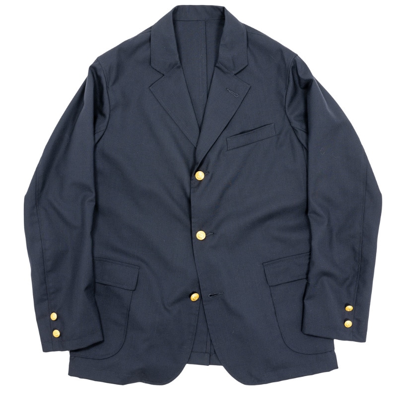 WORKERS/ Blazer Wool Tropical Dark Navy