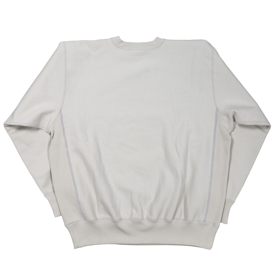 WORKERS/������� Trico Tag Sweat, Crew, White Grey