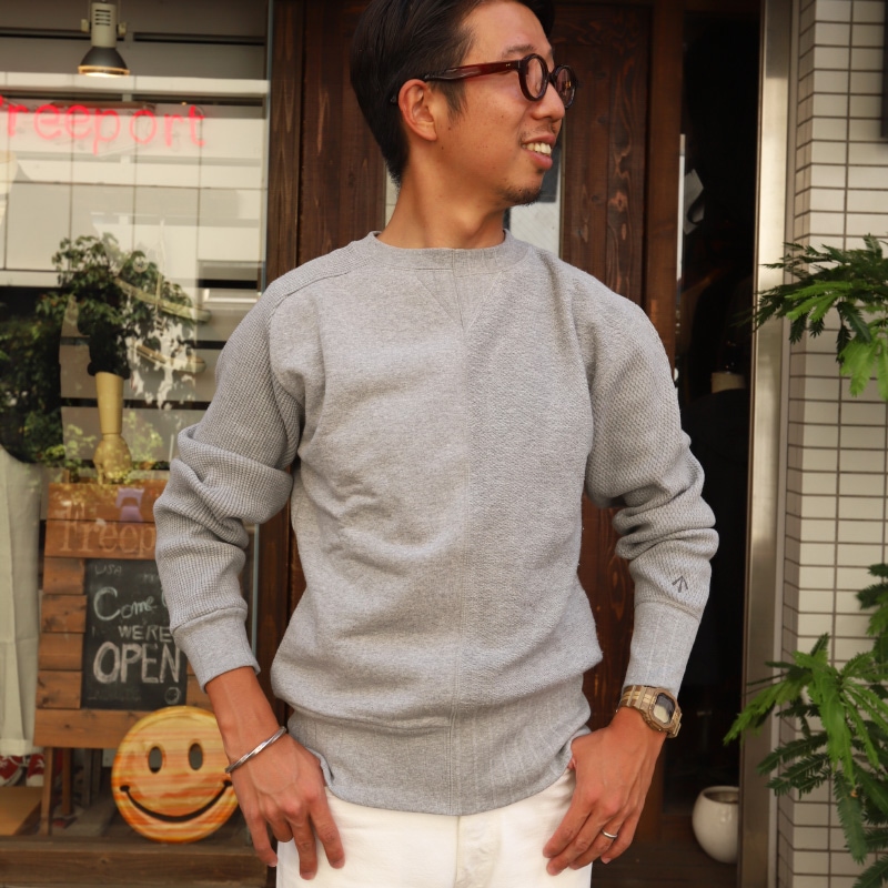 Nigel Cabourn/�ʥ������륱���ܥ� ARMY CREW JERSEY MIX