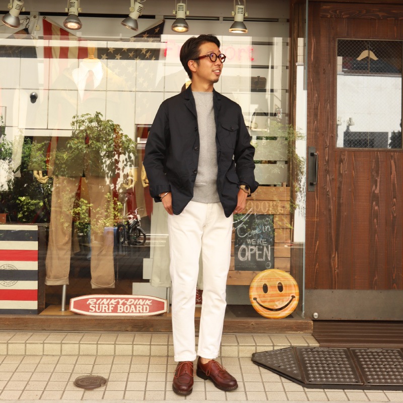 Nigel Cabourn/�ʥ������륱���ܥ� ARMY CREW JERSEY MIX