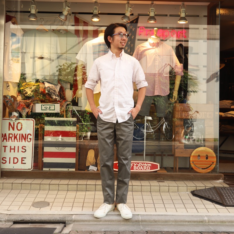 WORKERS Modified BD Shirt �����å������ȥ饤��/������� �ܥ�������󥷥��