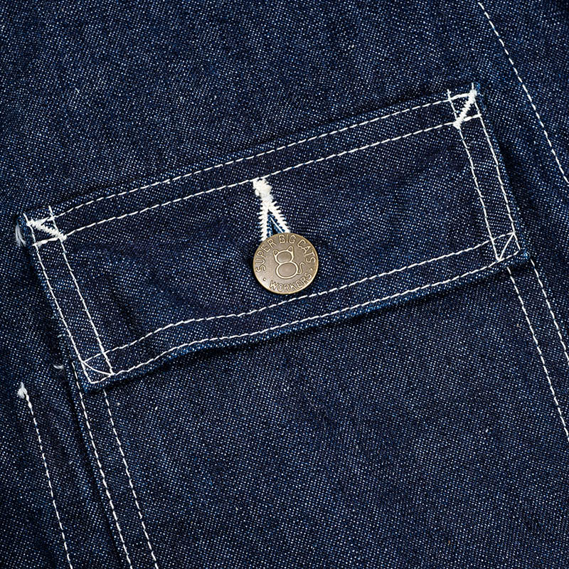 WORKERS/�������SUPER BIG CAT Railroad Jacket, 10 oz Indigo Denim