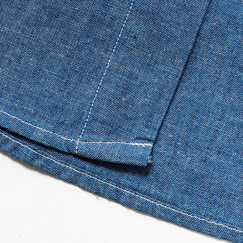 WORKERS/������� 6 Button BD, Chambray