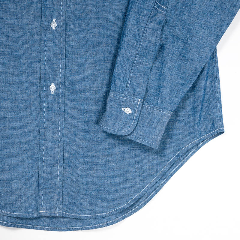 WORKERS/������� 6 Button BD, Chambray
