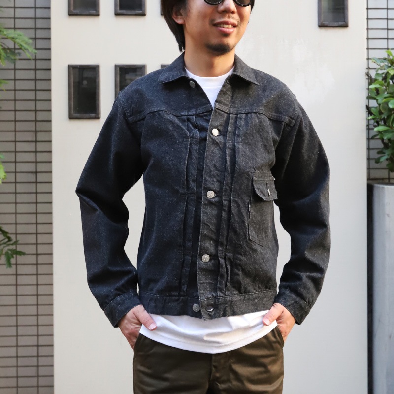 WORKERS 13.75oz Right Hand BLACK Denim Jacket 1st Model/������� G�����