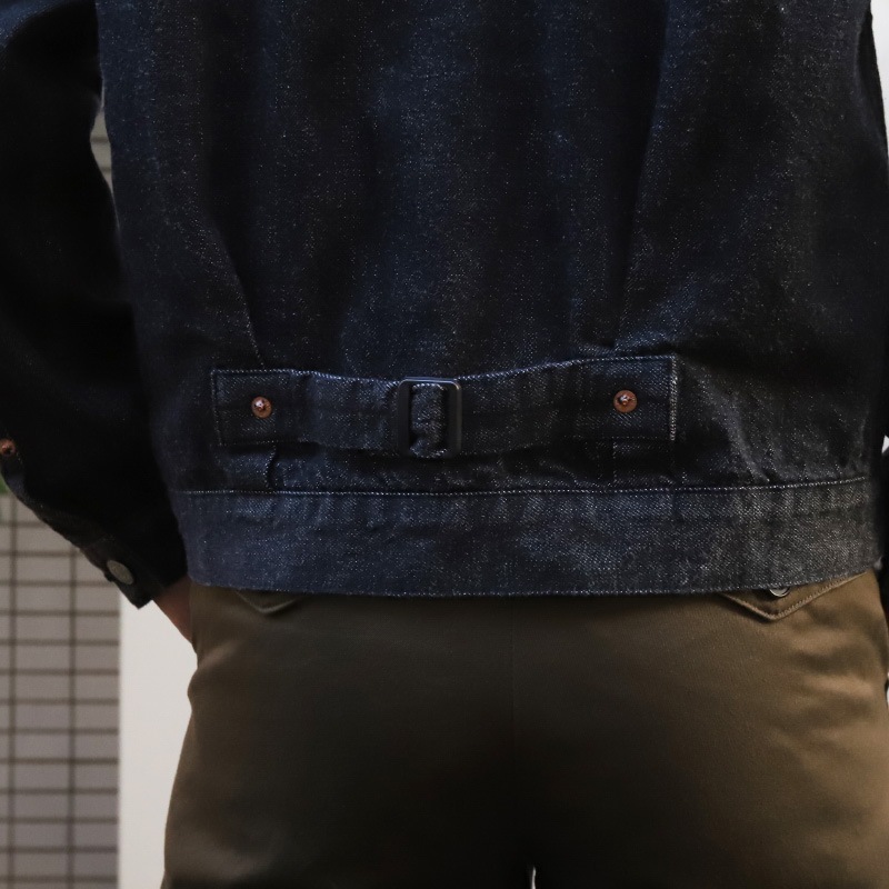 WORKERS 13.75oz Right Hand BLACK Denim Jacket 1st Model/������� G�����