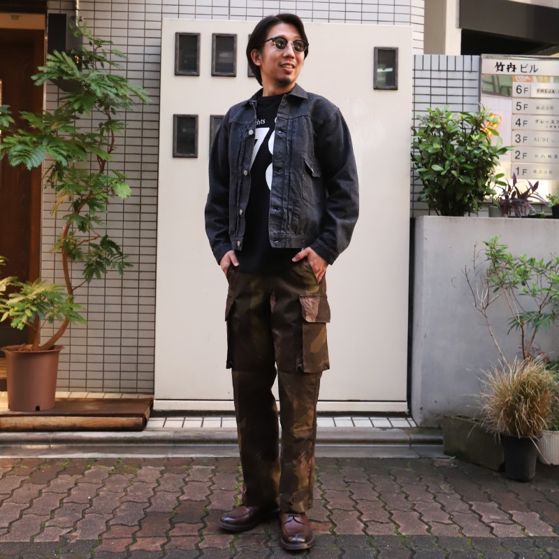 WORKERS 13.75oz Right Hand BLACK Denim Jacket 1st Model/������� G�����