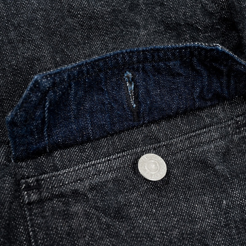 WORKERS 13.75oz Right Hand BLACK Denim Jacket 1st Model/������� G�����