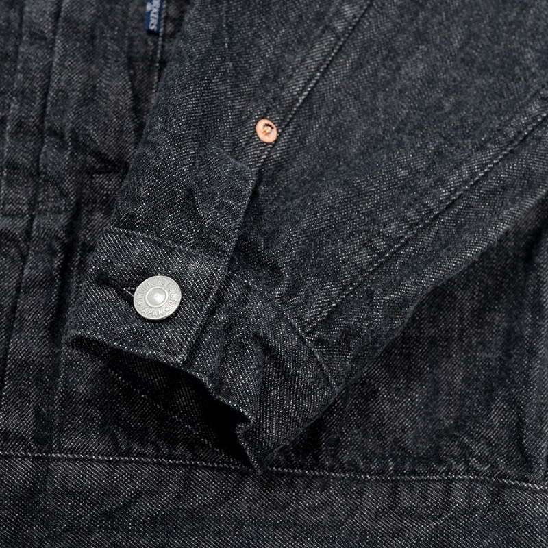 WORKERS 13.75oz Right Hand BLACK Denim Jacket 1st Model/������� G�����