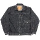 WORKERS 13.75oz Right Hand BLACK Denim Jacket 1st Model/������� G�����