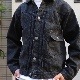 WORKERS 13.75oz Right Hand BLACK Denim Jacket 1st Model/������� G�����