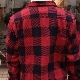 WOKERS/������� Flannel Open Collar Shirt