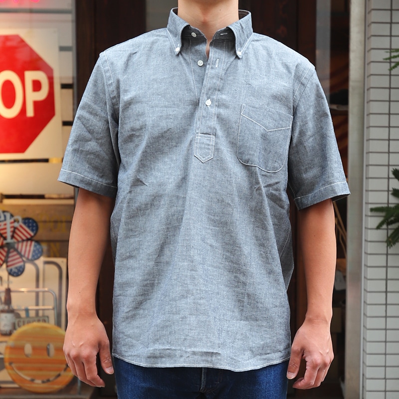 SOUTIENCOL/���ƥ����󥳥� RE MAKE POLO-H Dungaree241039