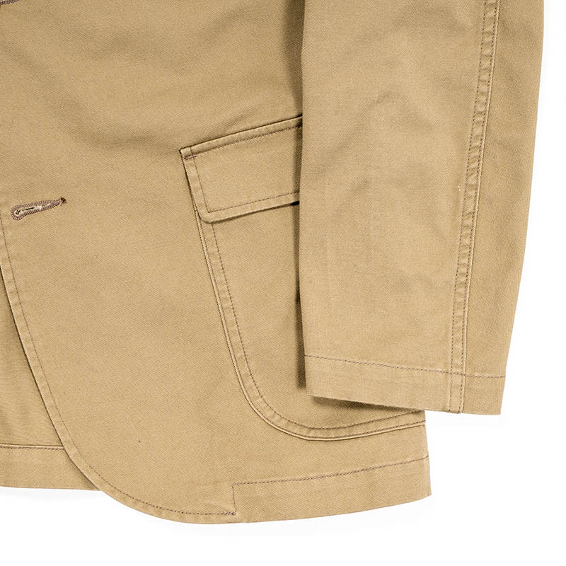 WORKERS/�������  Lounge Jacket, 8 oz Light Chino