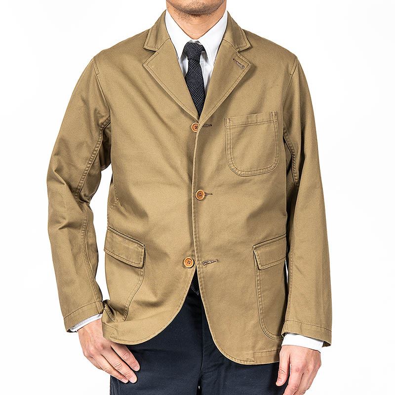 WORKERS/�������  Lounge Jacket, 8 oz Light Chino