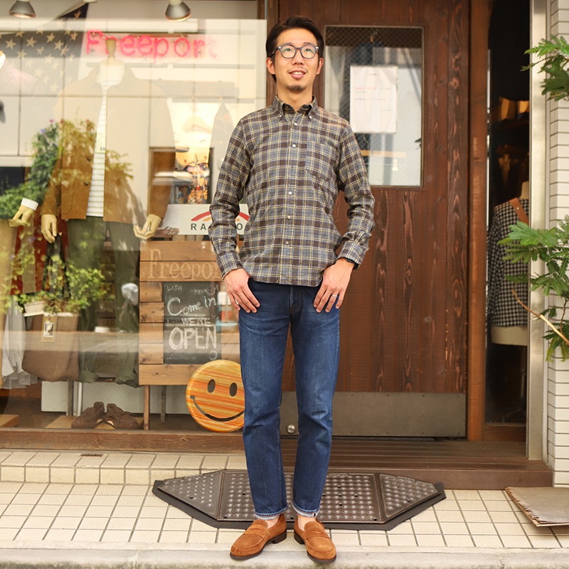 SOUTIENCOL IVY LEAGUE MELTON CHECK �����ӡ��꡼�������󥯥꡼�˥��ȥ�����å�