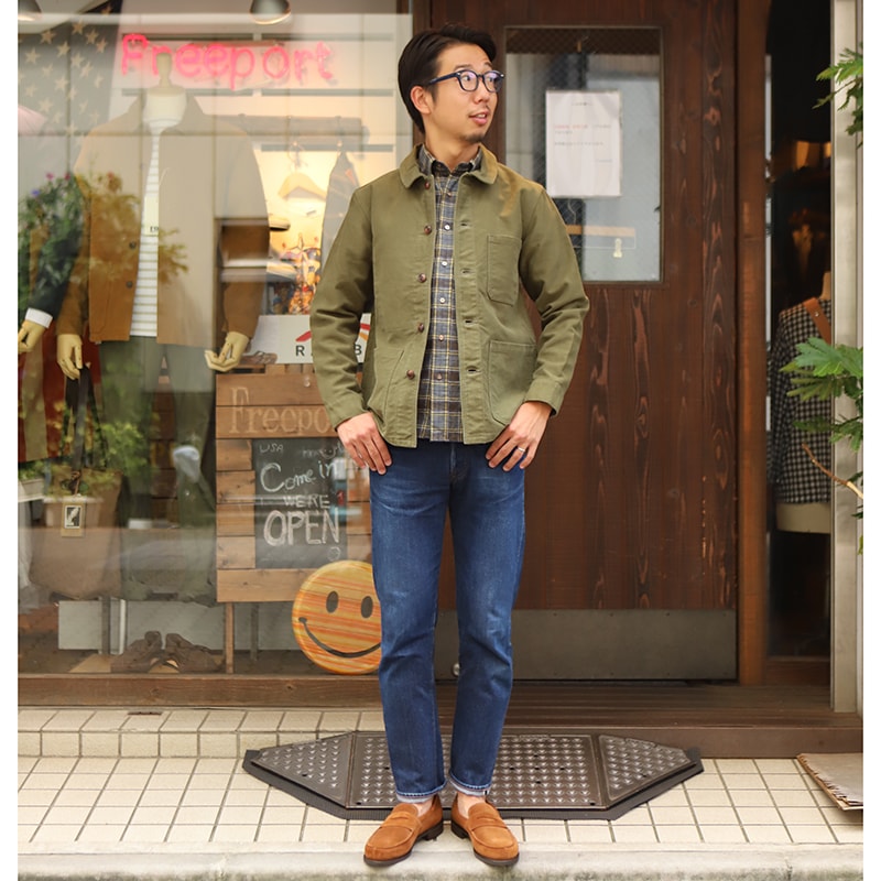 SOUTIENCOL IVY LEAGUE MELTON CHECK �����ӡ��꡼�������󥯥꡼�˥��ȥ�����å�