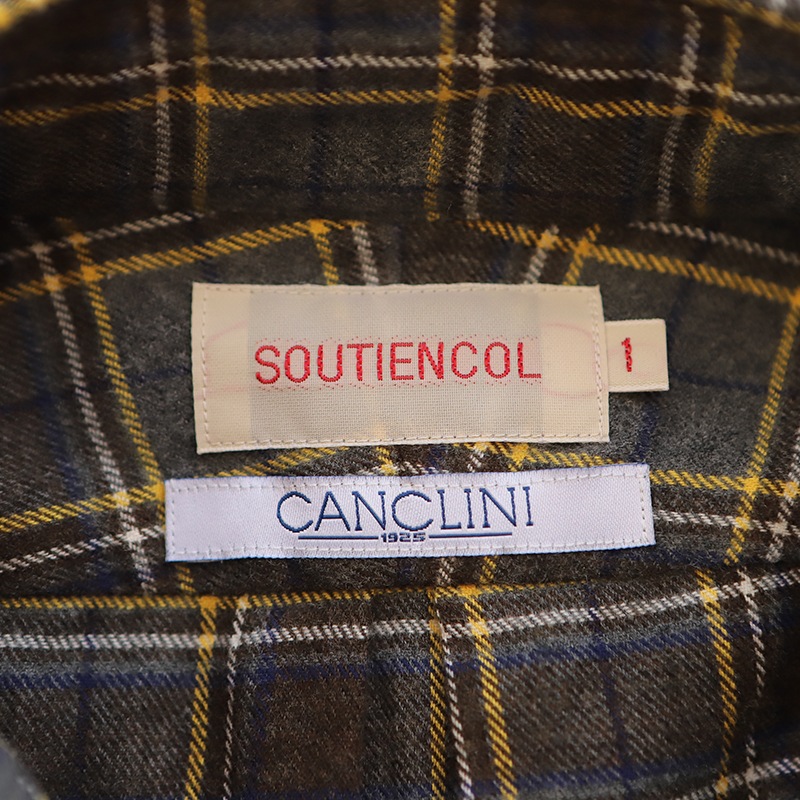 SOUTIENCOL IVY LEAGUE MELTON CHECK �����ӡ��꡼�������󥯥꡼�˥��ȥ�����å�