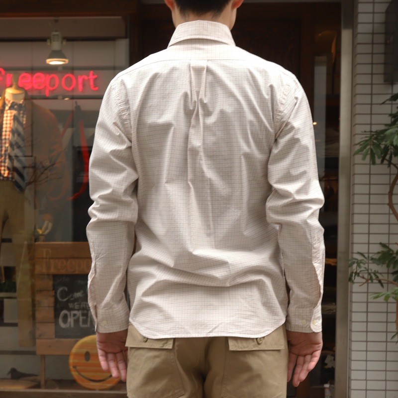 WORKERS/������� Modified Round Collar Shirt