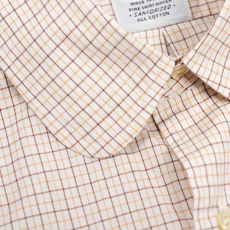 WORKERS/������� Modified Round Collar Shirt