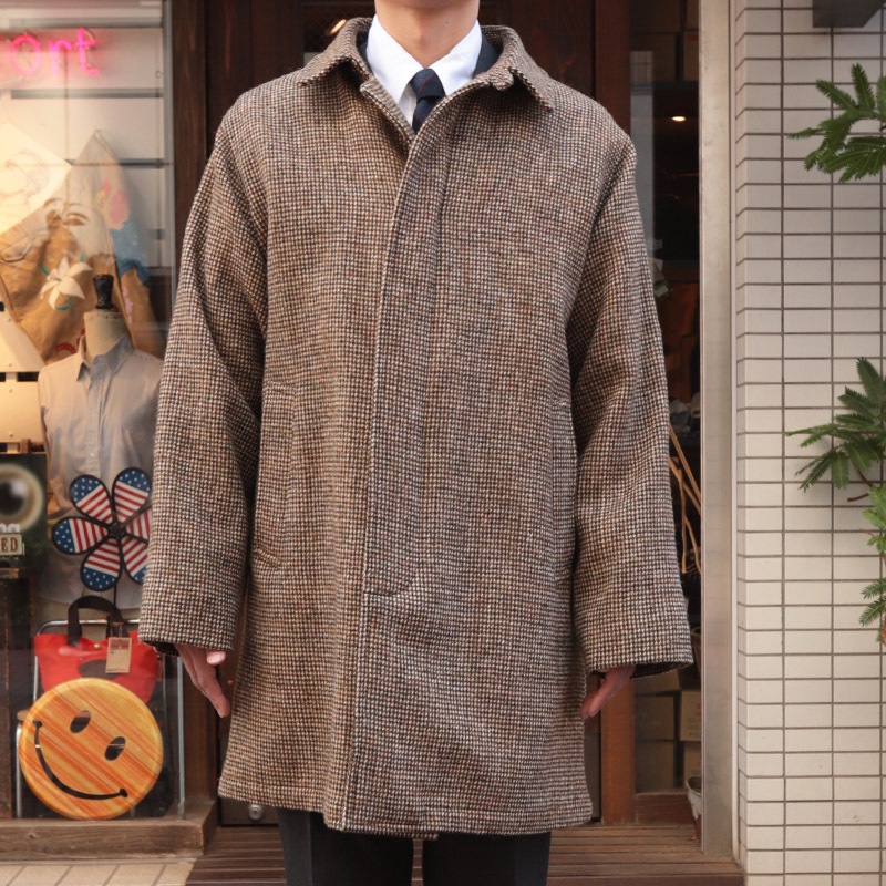WORKERS/������� A Foggy Day Coat HarrisTweed